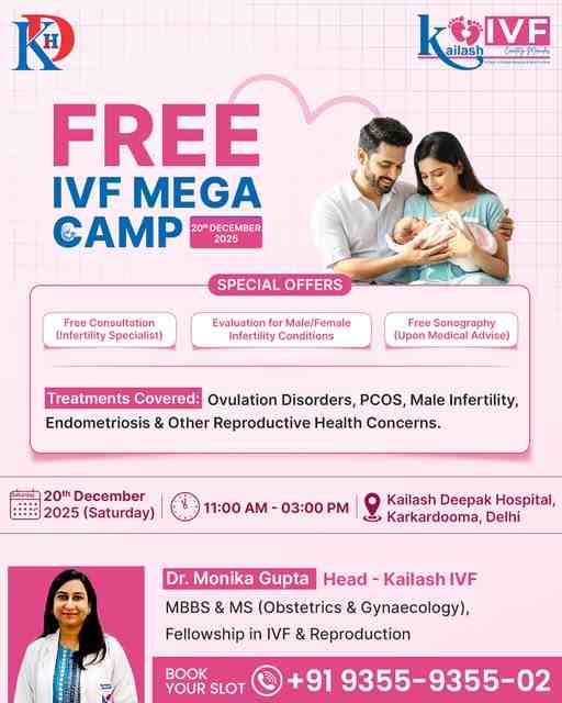 <p>Free Mega IVF Camp in Delhi</p>
